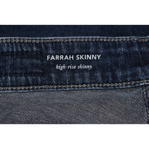 ADRIANO GOLDSCHMIED $189 Farrah Skinny High Rise Stretch Denim Jean Size 27 - Picture 3 of 4
